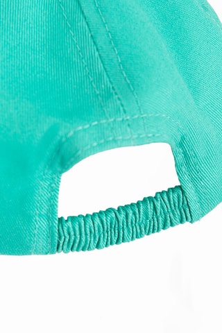 2 casquettes - bBleu marine et turquoise