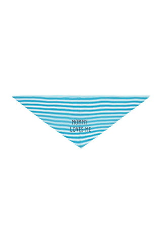 Bandana Bleu clair et blanc