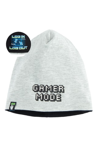Bonnet réversible - Noir