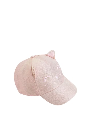 Casquette à oreilles - Rose