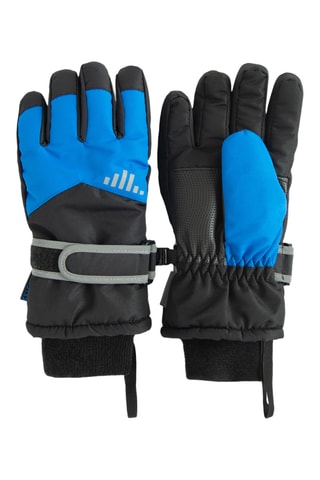 Gants de ski - Bleu et gris