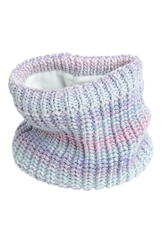 Snood - Ciel et mauve