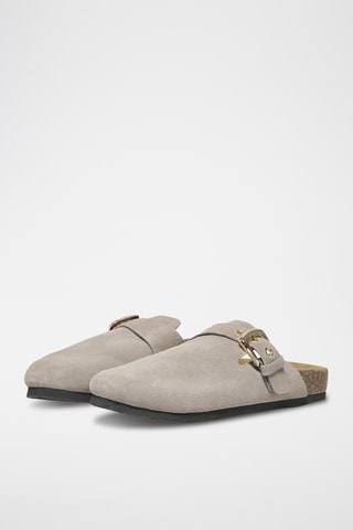 Zuecos de piel - Topo