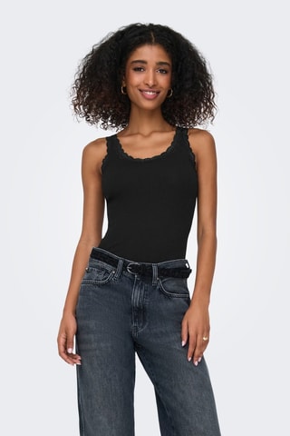 Camiseta de tirantes - Negro