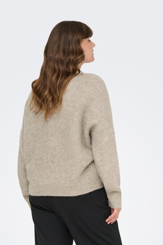 Cárdigan - Beige jaspeado