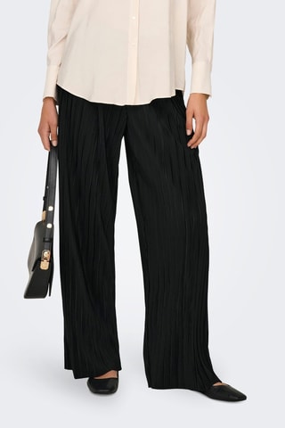 Pantalón regular fit - Negro