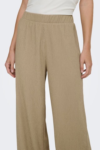 Pantalón loose - Beige claro