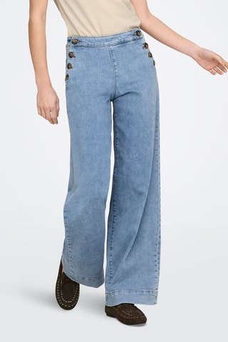 Vaquero wide leg - Celeste
