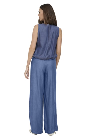 Vaquero wide leg - Azul cobalto