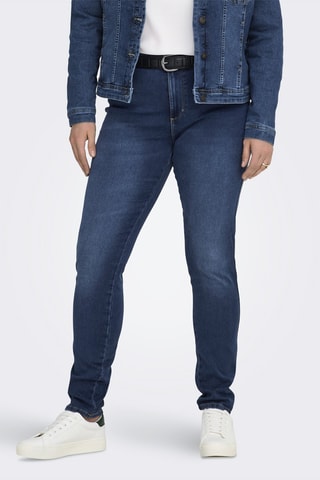 Vaquero skinny fit de tiro alto - Azul claro