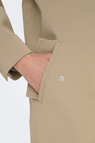 Impermeable con capucha - Beige