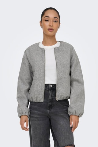 Chaqueta - Gris jaspeado