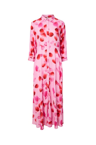 Vestido camisero - Rosa - Selected