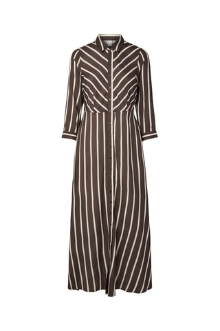 Vestido camisero - Crudo - Selected