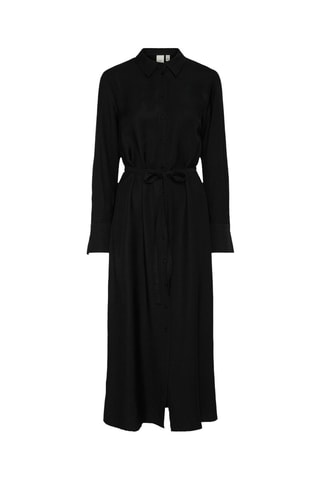 Vestido camisero - Negro - Yas