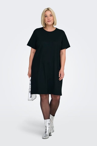 Vestido recto - Negro
