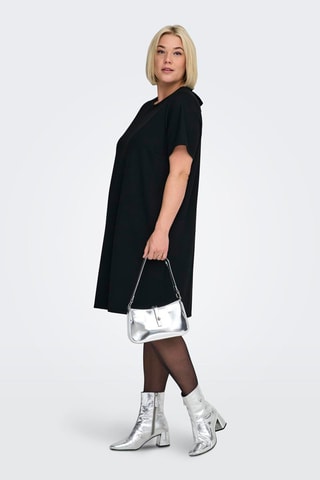 Vestido recto - Negro
