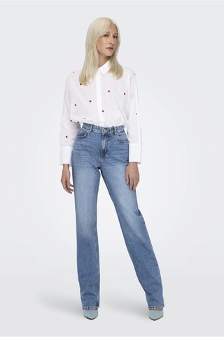Camisa boxy - Blanco