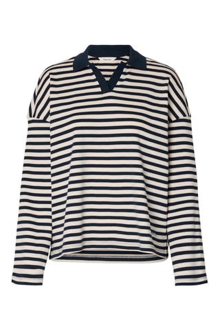 Polo de algodón orgánico - Azul - Selected