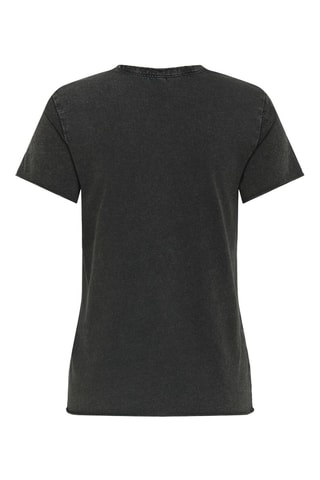 Camiseta regular fit de algodón orgánico - Negro