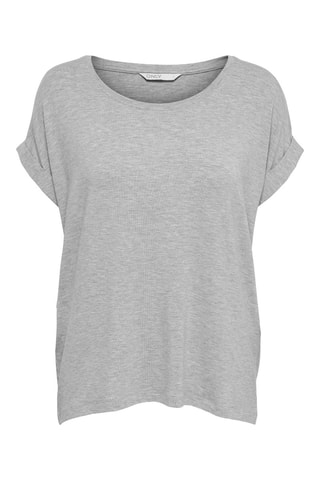 Camiseta - Gris claro jaspeado