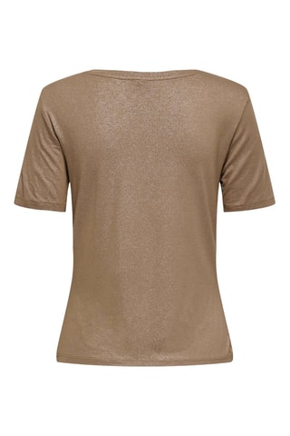 Camiseta regular fit - Marrón