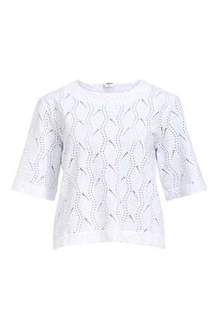 Camiseta de algodón orgánico - Blanco - Selected