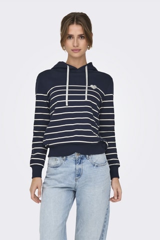 Sudadera con capucha - Azul marino