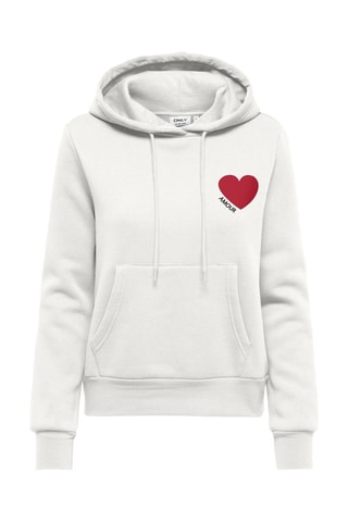 Sudadera con capucha - Blanco