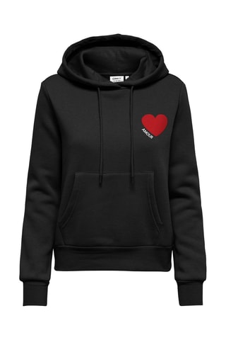 Sudadera con capucha - Negro