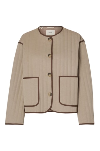 Chaqueta - Beige - Selected