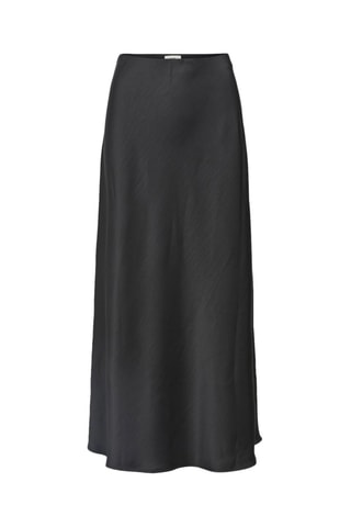 Falda larga - Negro - Selected