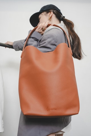 Bolso de piel Dune - Camel