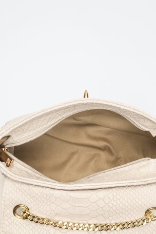 Borsa a tracolla in pelle Hera - Nude