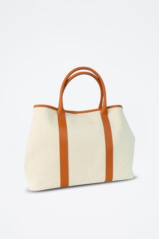 Bolso shopper de piel Diana - Camel