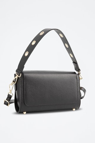 Borsa a mano in pelle Ralph - Nero