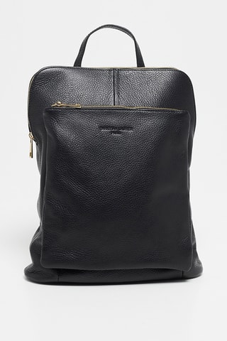 Zaino in pelle Milana - Nero