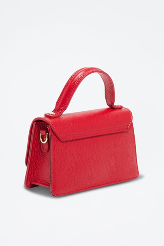 Borsa a mano in pelle Lily - Rosso