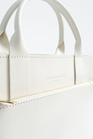 Borsa a tracolla in pelle Shaina - Bianco