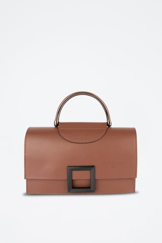 Borsa a mano in pelle Milo - Marrone