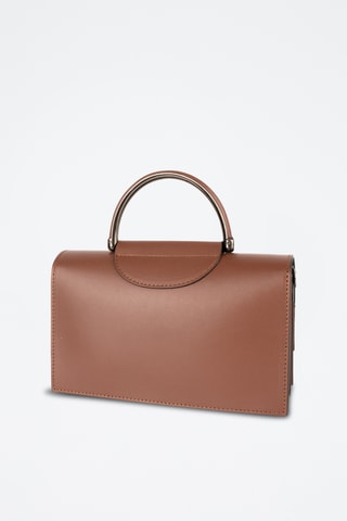 Borsa a mano in pelle Milo - Marrone