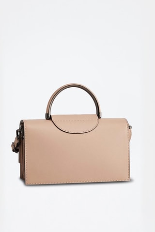 Borsa a mano in pelle Milo - Rosa