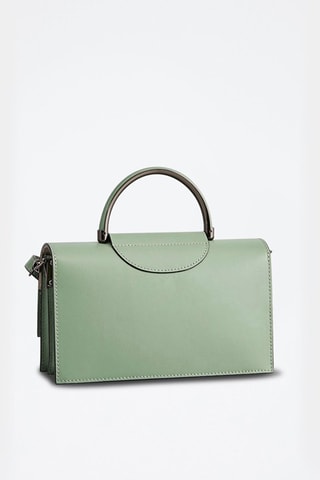 Borsa a mano in pelle Milo - Verde