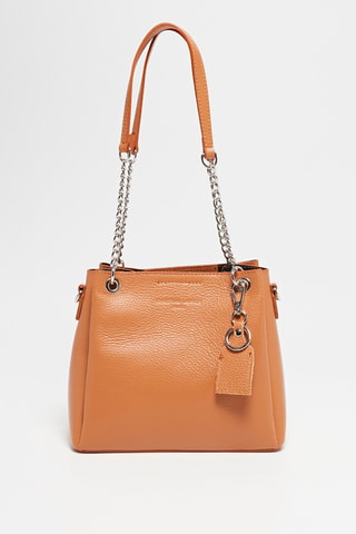Bolso de piel Rachel - Camel