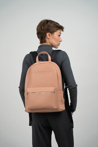 Zaino in pelle Libre - Beige