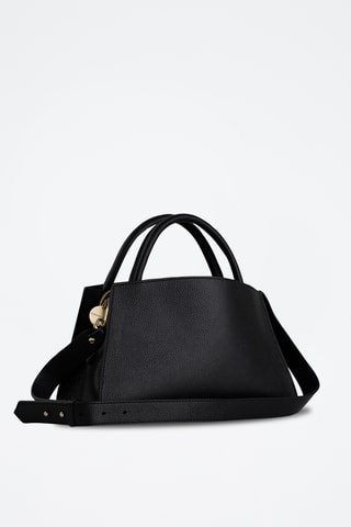 Borsa a mano in pelle Horizon - Nero