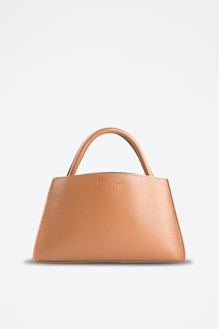 Borsa a mano in pelle Horizon - Beige