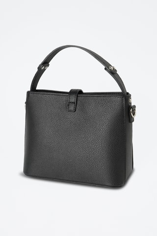 Borsa a mano in pelle Erya  - Nero