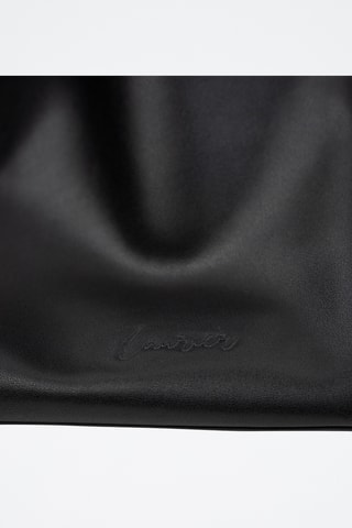 Bolso de piel Azza - Negro