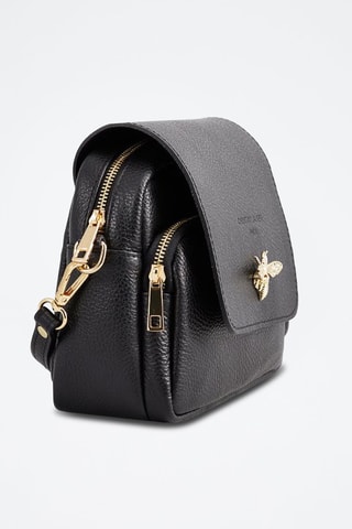 Borsa a tracolla in pelle Beeza - Nero